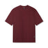 0824. Supima® Oversized Tee - Crimson