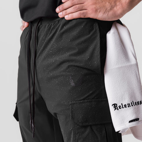 0825. Tetra-Lite® Cargo High Rib Jogger - Black
