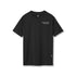 0839. 3D-Lite® 2.0 Lycra® Fitted Tee - Black "Brush Wings"