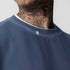 0861. Tech Essential™ Distressed Crewneck - Faded Navy