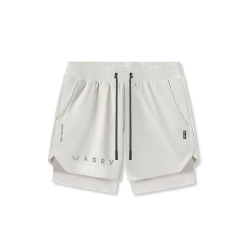 0865. Tetra-Lite® 5" Liner Short - Stone "Reflective Classic"