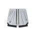 0865. Tetra-Lite® 5" Liner Short - Slate Grey "Wings"/Black