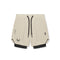 0866. Tetra-Lite® 7" Liner Short - Sand Smoke "Wings"/Black