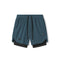 0866. Tetra-Lite® 7" Liner Short - Storm "Wings"/Black