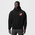 0874. Tech-Terry™ Zip Pocket Hoodie - Black "Infinite Mindset"