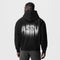 0874. Tech-Terry™ Zip Pocket Hoodie - Black "Motion Blur"