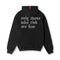 0874. Tech-Terry™ Zip Pocket Hoodie - Black/White "OTWR"