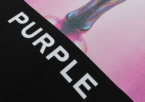 PURPLE fashion T-shirt