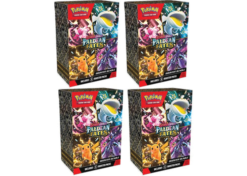 Pokémon Scarlet & Violet Paldean Fates Booster Bundle 4x Lot