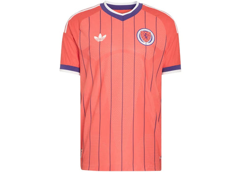 adidas Scotland 26 Away Authentic Jersey Trace Scarlet