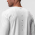 0907. AeroSilver® Training Long Sleeve - White "Space Bracket"