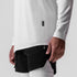 0907. AeroSilver® Training Long Sleeve - White "Space Bracket"