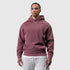 0920. Tech Essential™ Distressed Hoodie - Faded Crimson