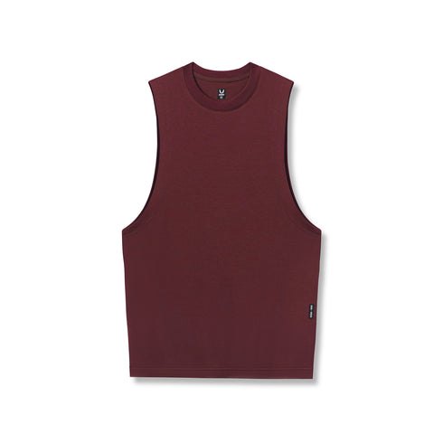 0926. Supima® Muscle Tank - Crimson