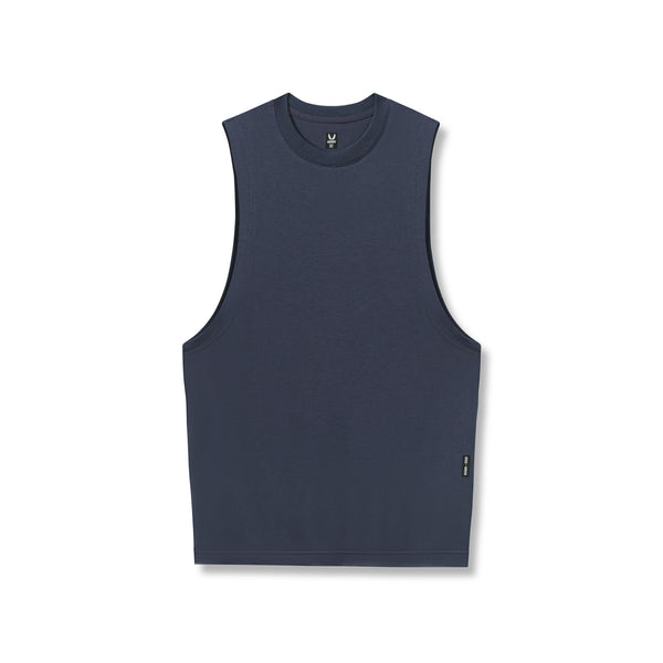 0926. Supima® Muscle Tank - Navy