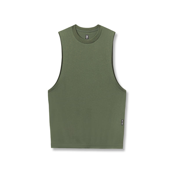 0926. Supima® Muscle Tank - Olive