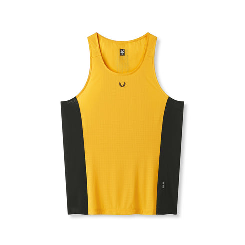 0949. Laser-Vent™ Singlet Tank - Amber/Black