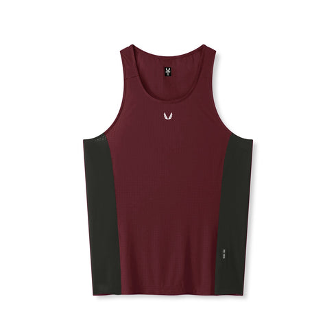0949. Laser-Vent™ Singlet Tank - Crimson/Black
