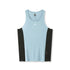 0949. Laser-Vent™ Singlet Tank - Light Sky/Black