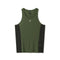0949. Laser-Vent™ Singlet Tank - Olive/Black
