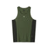 0949. Laser-Vent™ Singlet Tank - Olive/Black