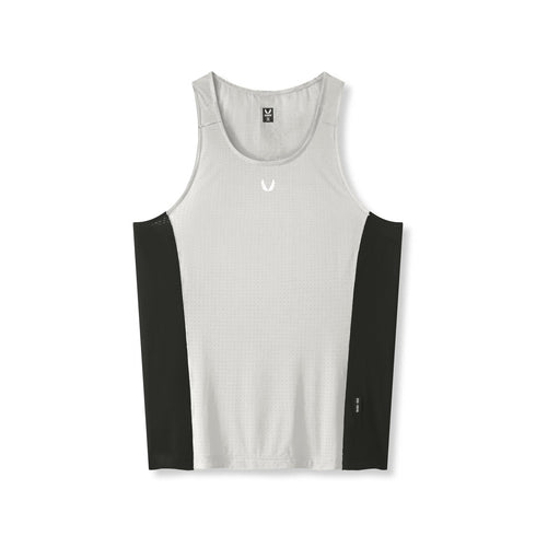 0949. Laser-Vent™ Singlet Tank - Slate Grey/Black