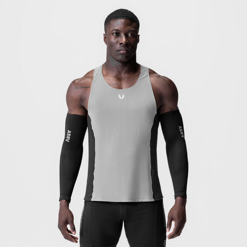 0949. Laser-Vent™ Singlet Tank - Slate Grey/Black