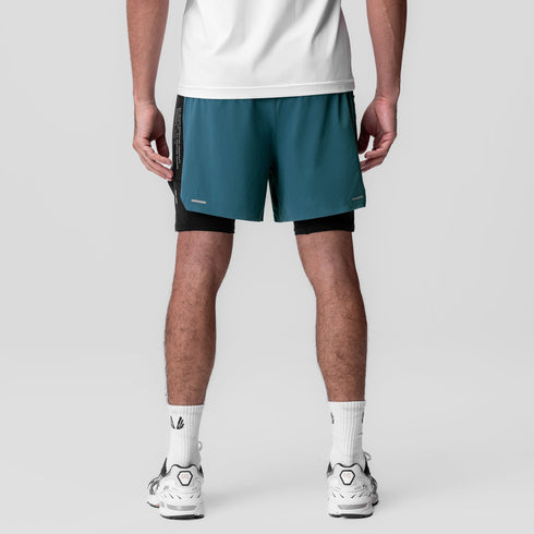 0953. Aerotex™ Hybrid Liner Short - Storm/Black