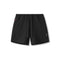 0954. Waffle Knit Sweat Short - Black