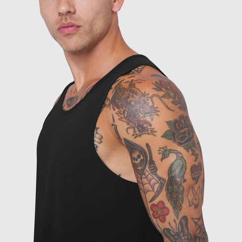 0960. Laser-Vent™ Tank Top - Black