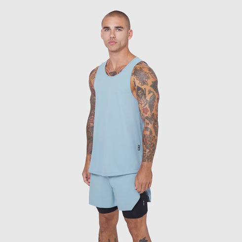 0960. Laser-Vent™ Tank Top - Light Sky