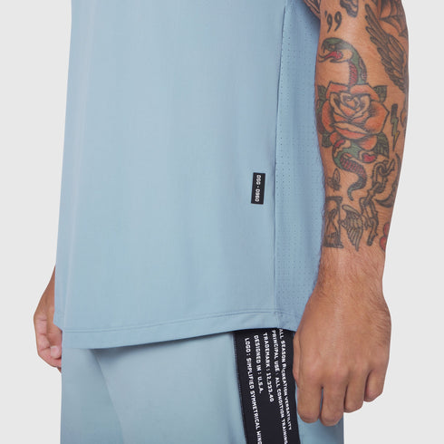 0960. Laser-Vent™ Tank Top - Light Sky
