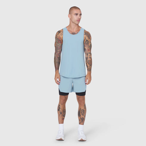 0960. Laser-Vent™ Tank Top - Light Sky