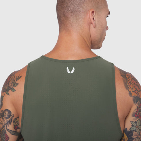 0960. Laser-Vent™ Tank Top - Olive