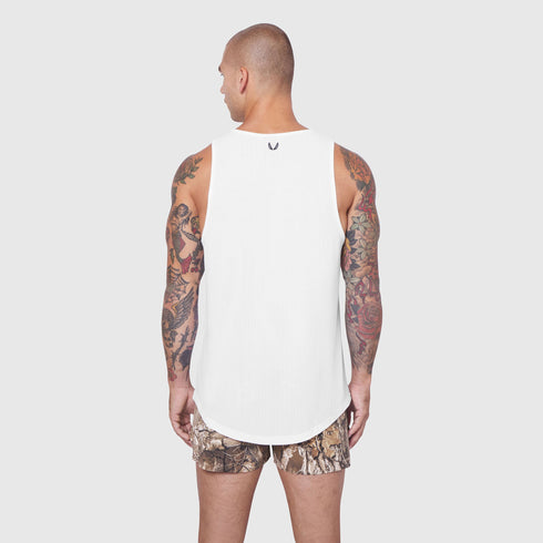 0960. Laser-Vent™ Tank Top - White