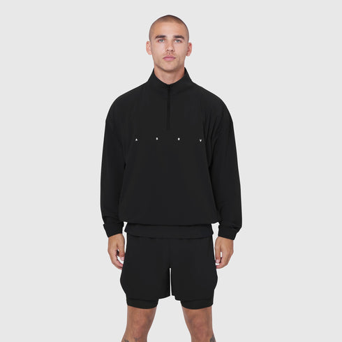 0970. Aerotex™ Quarter-Zip Jacket - Black
