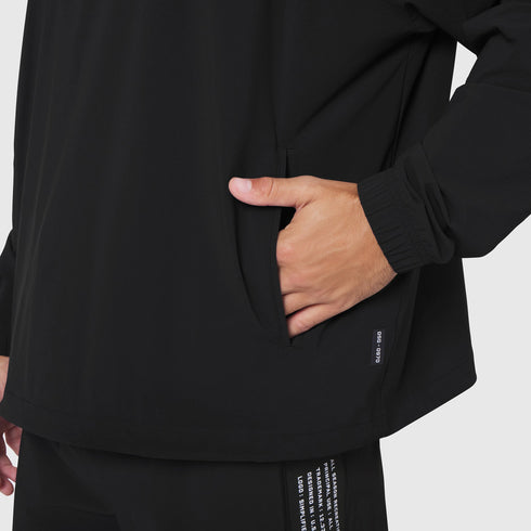 0970. Aerotex™ Quarter-Zip Jacket - Black