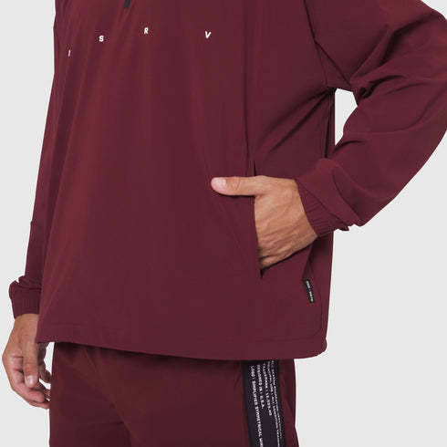0970. Aerotex™ Quarter-Zip Jacket - Crimson