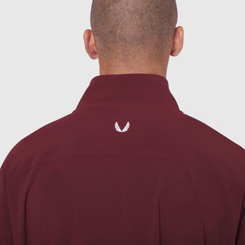 0970. Aerotex™ Quarter-Zip Jacket - Crimson