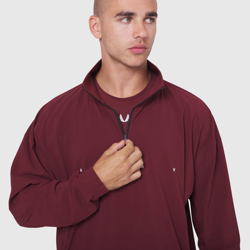 0970. Aerotex™ Quarter-Zip Jacket - Crimson