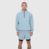 0970. Aerotex™ Quarter-Zip Jacket - Light Sky