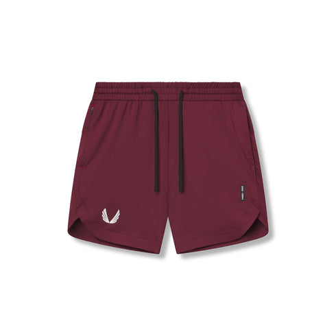 0994. AeroSilver® 7" Linerless Short - Crimson