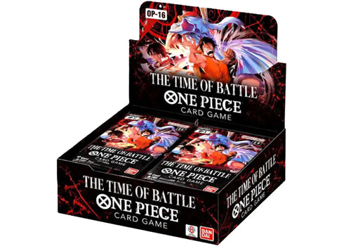 2026 Bandai One Piece The Time Of Battle (OP-16) Booster Box
