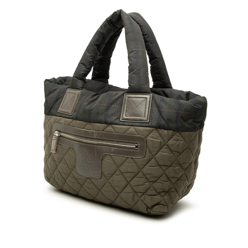 Coco Cocoon Reversible Tote Quilted Nylon Small