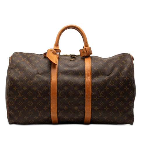 Keepall Bandouliere Bag Monogram Canvas 50
