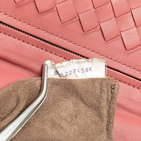 Expandable Chain Crossbody Bag Intrecciato Nappa Small