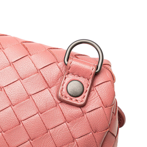 Expandable Chain Crossbody Bag Intrecciato Nappa Small