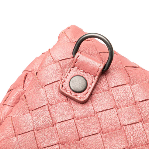 Expandable Chain Crossbody Bag Intrecciato Nappa Small