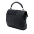 Classic Monogram College Bag Matelasse Chevron Leather Medium