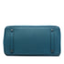 Birkin Handbag Blue Clemence with Palladium Hardware 35